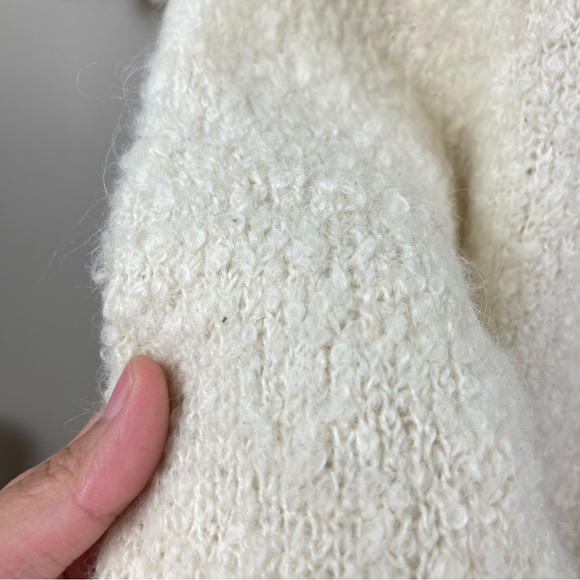 Club Monaco Wool Alpaca Blend Cozy Pullover Knit Sweater Large - Picture 8 of 15